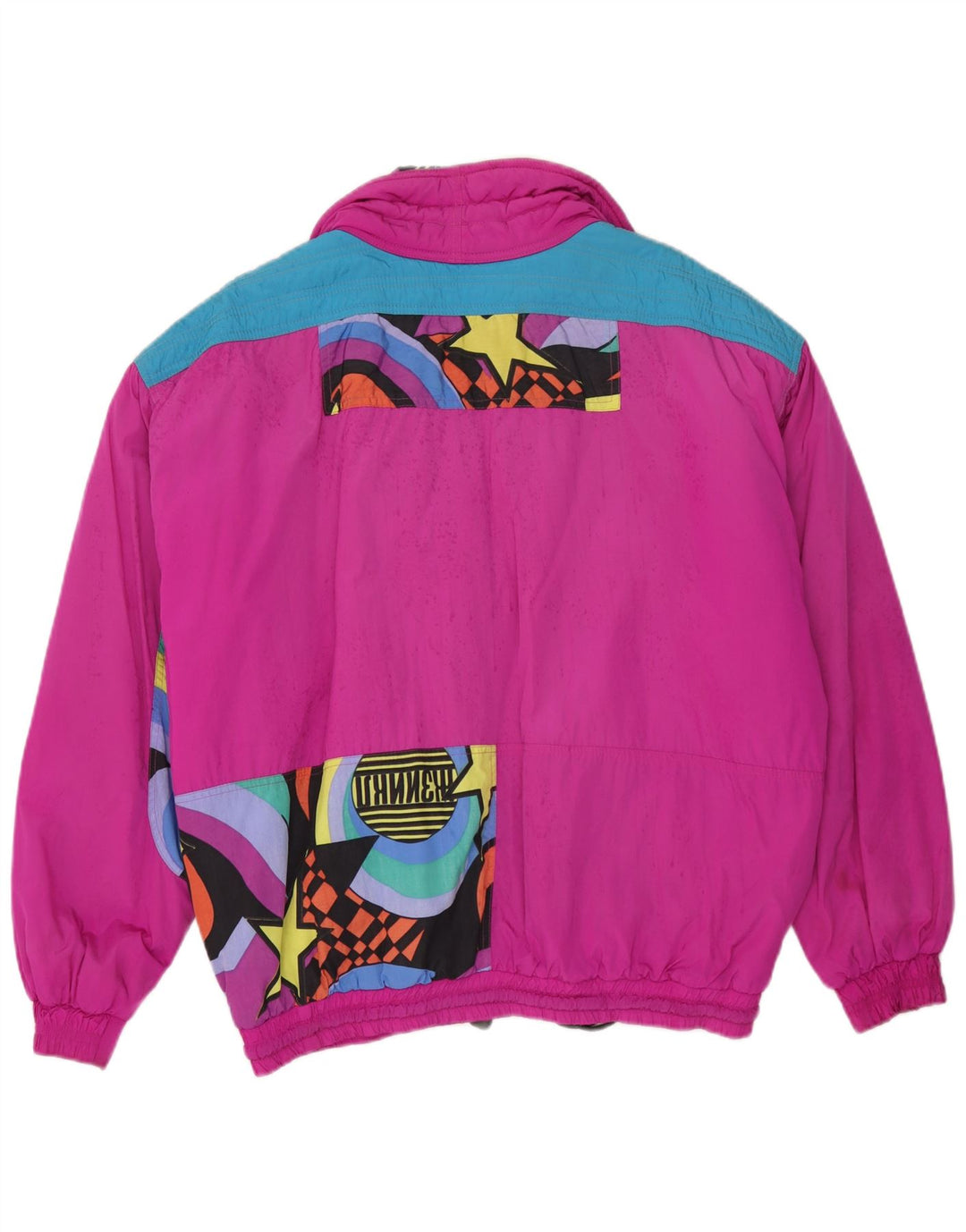 Silvy Veste de ski coupe ample pour homme IT 48 Medium Multicolore Colourblock