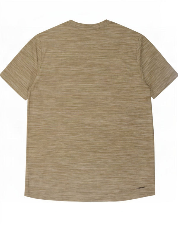Adidas Hommes Aeroready T-Shirt Haut Grand Vert Moucheté Polyester