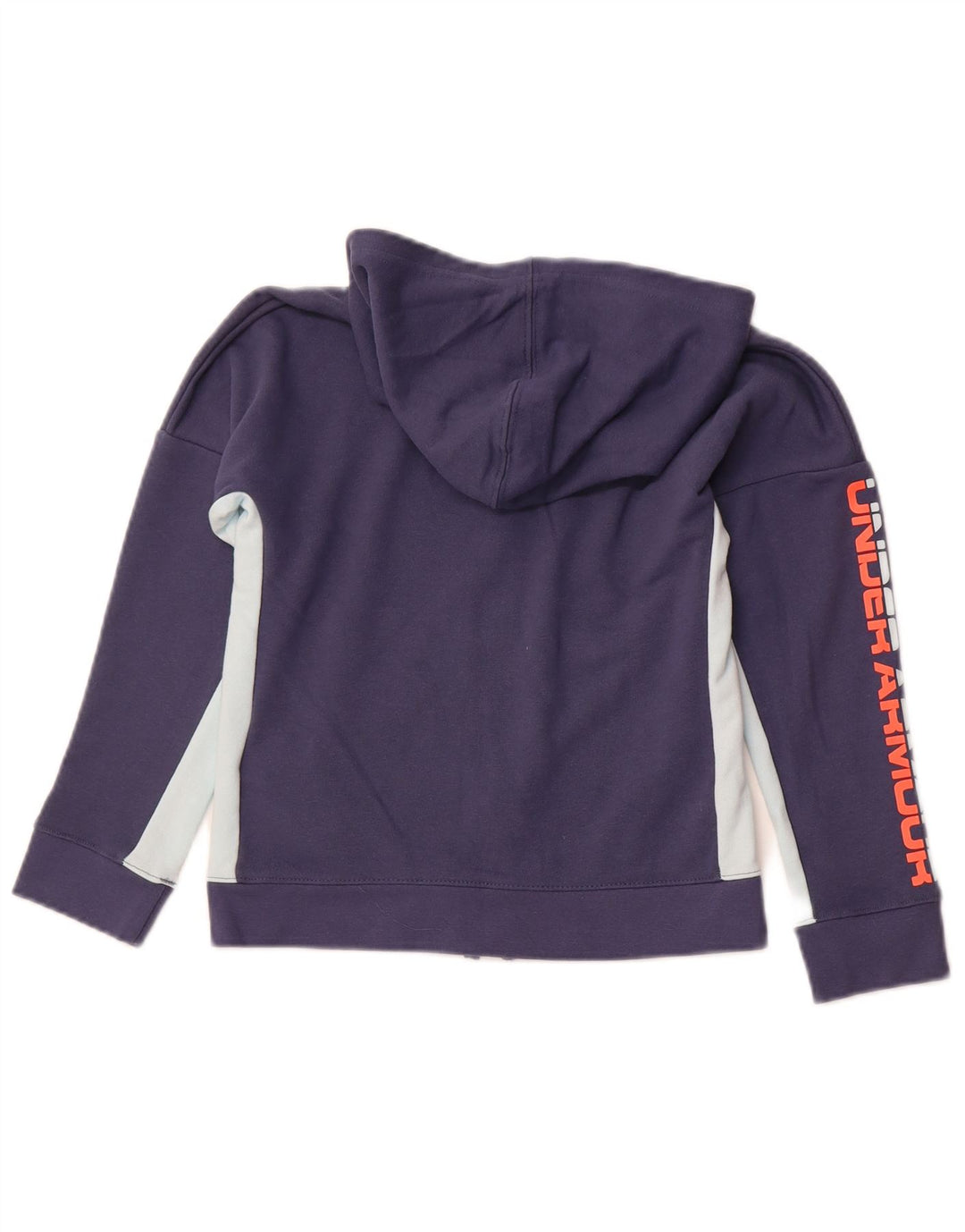 UNDER ARMOUR Pull à capuche zippé Cold Gear pour garçon 7-8 ans Petit Bleu marine