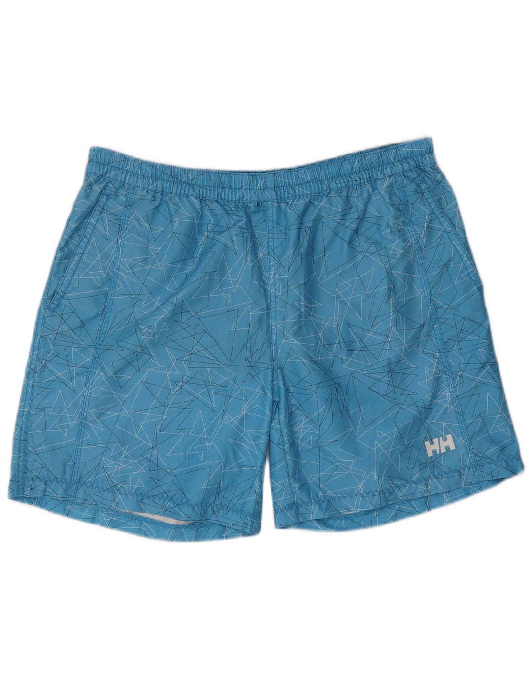 Helly Hansen Short de bain homme XL bleu géométrique polyester