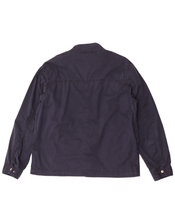 Superdry Veste Bomber Homme UK 42 XL Bleu Marine Coton