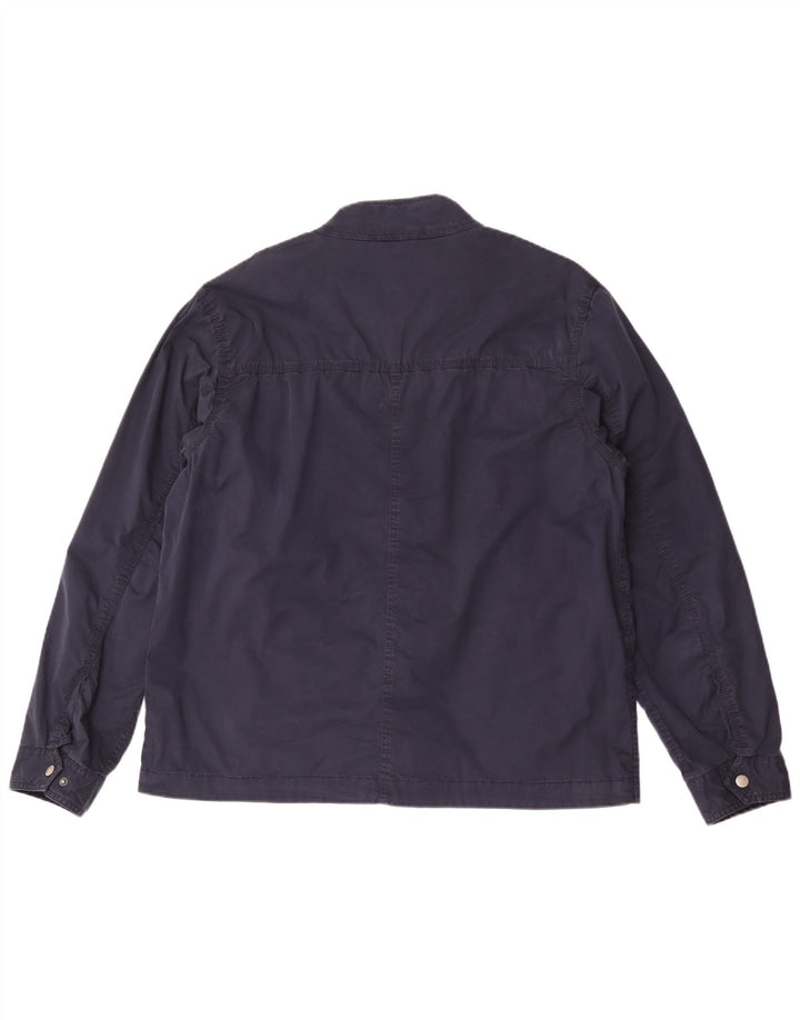 Superdry Veste Bomber Homme UK 42 XL Bleu Marine Coton