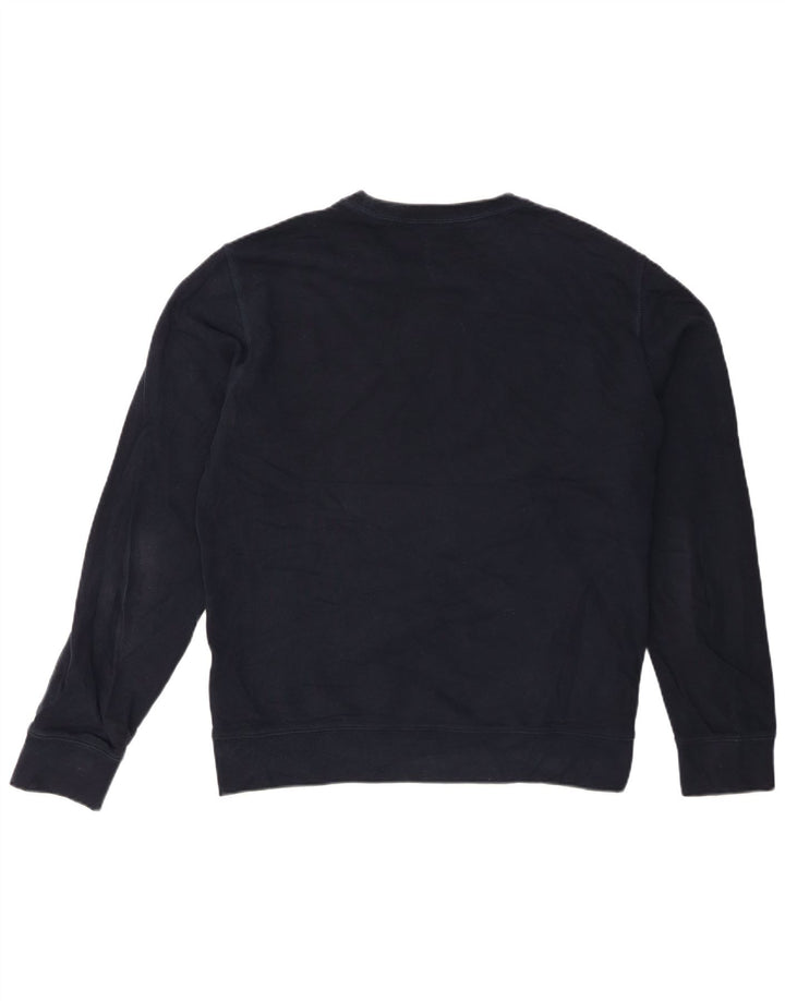 Marks & Spencer Sweat-shirt pour homme en coton bleu marine Taille L