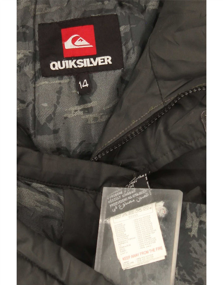 Quiksilver Veste matelassée garçon 13-14 ans Gris Polyester