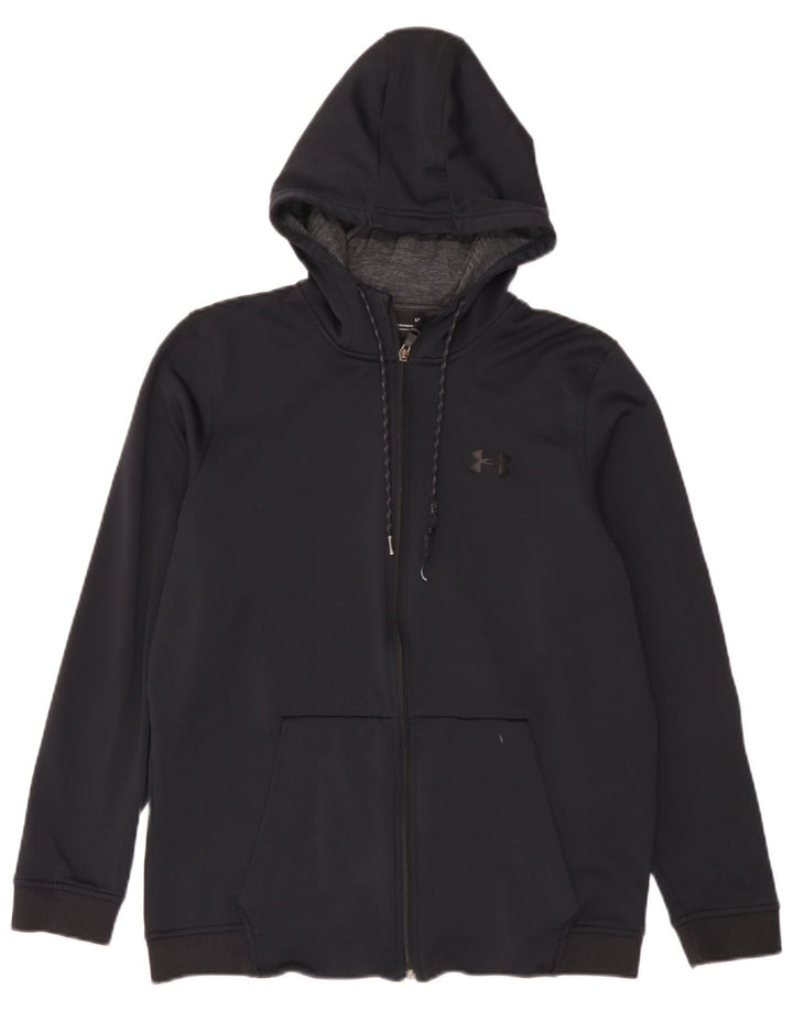 Under Armour Sweat à capuche zippé pour homme, grand noir
