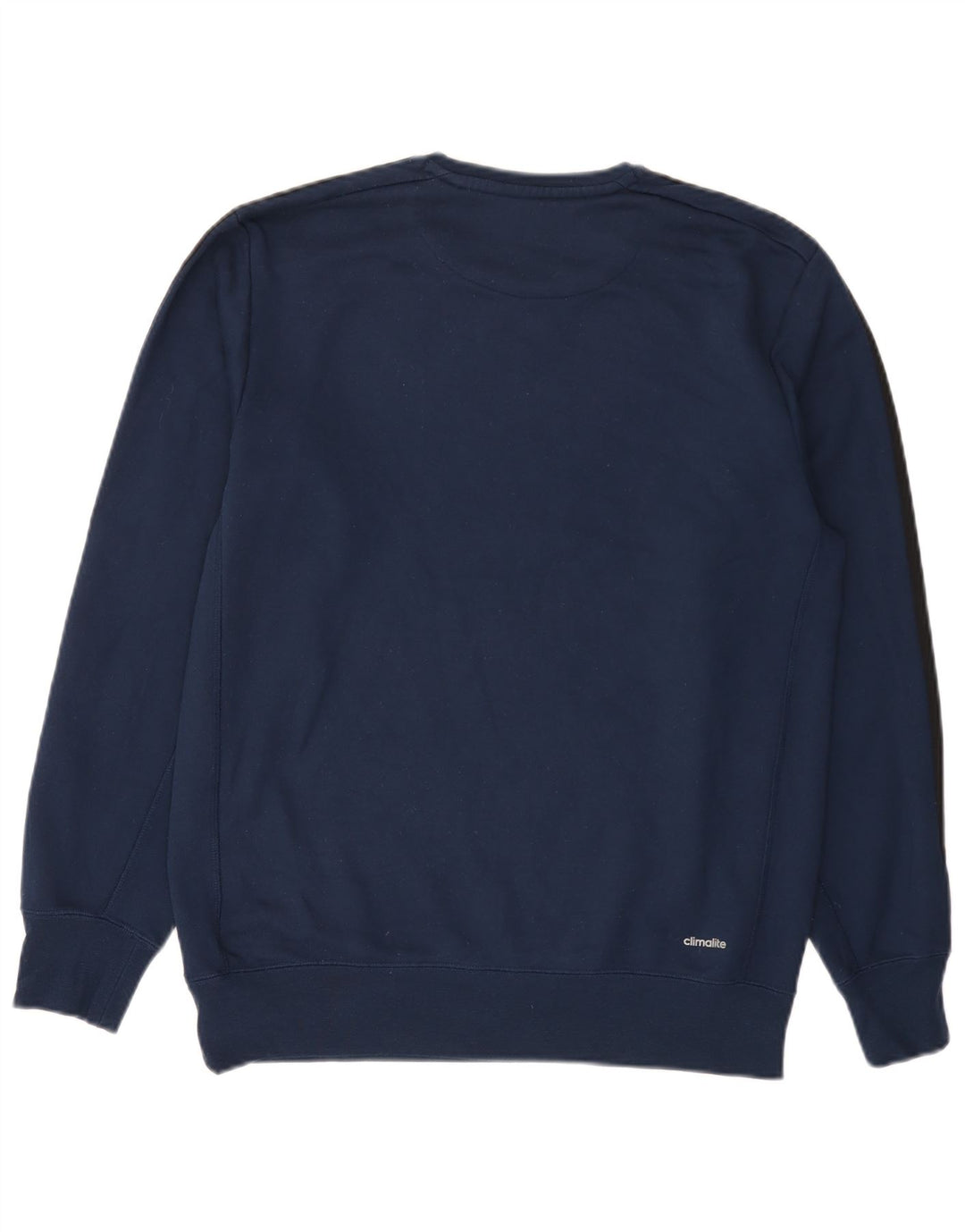 Adidas Homme Climalite Sweatshirt Jumper Moyen Bleu Marine Polyester