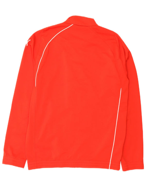 Puma Veste de survêtement pour homme Petit Orange Polyester