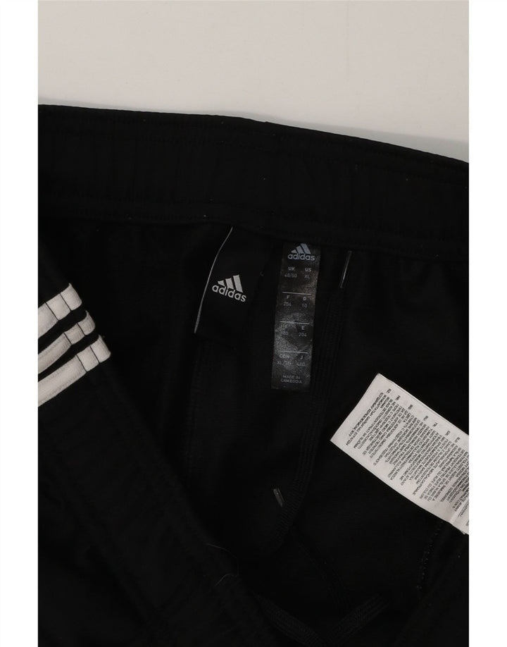 Adidas Pantalon de survêtement pour homme UK 48/50 XL Noir Polyester