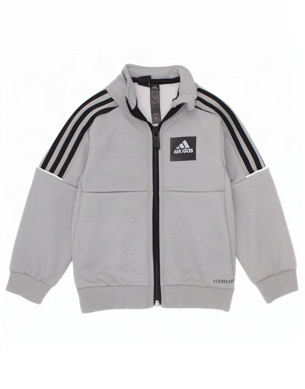 Adidas Veste de survêtement Aeroready bébé garçon 18-24 mois Gris Polyester