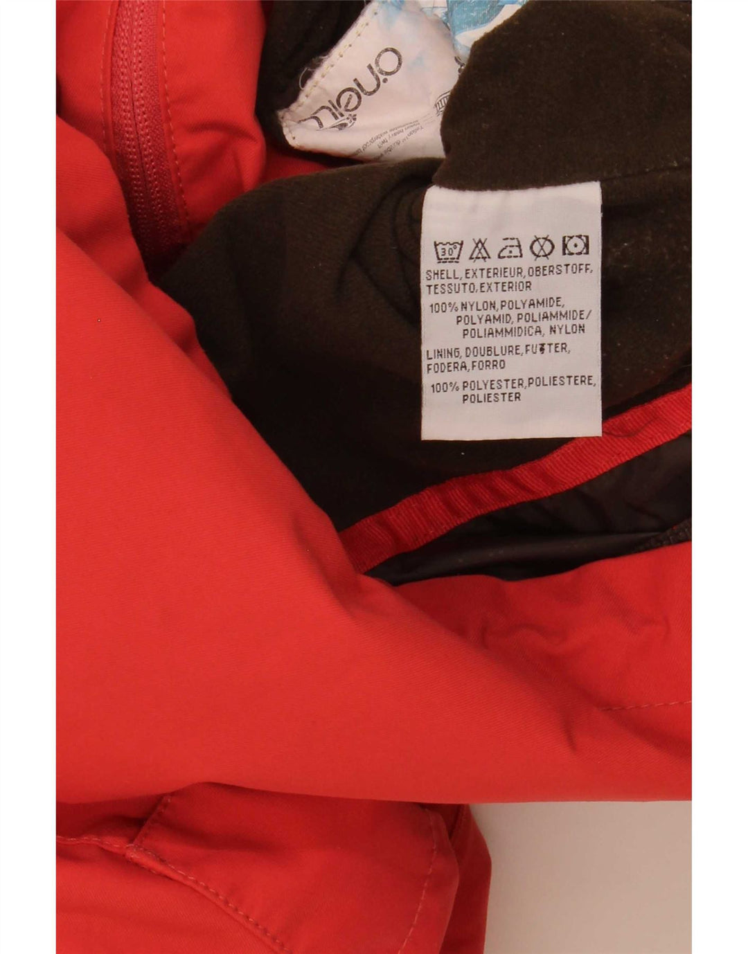 O'Neill Veste coupe-vent pour femme UK 10 Small Rouge Nylon