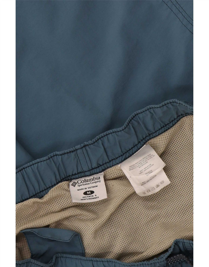 Columbia Short Cargo Homme Medium W36 Bleu Nylon