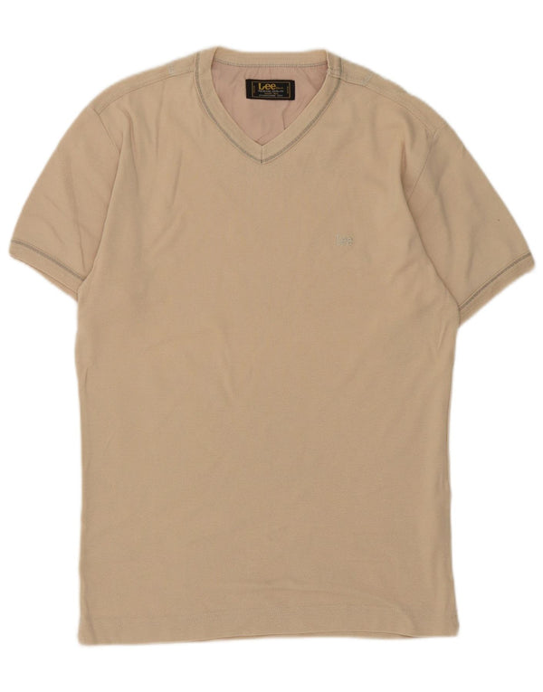 Lee T-Shirt Homme Top XL Beige
