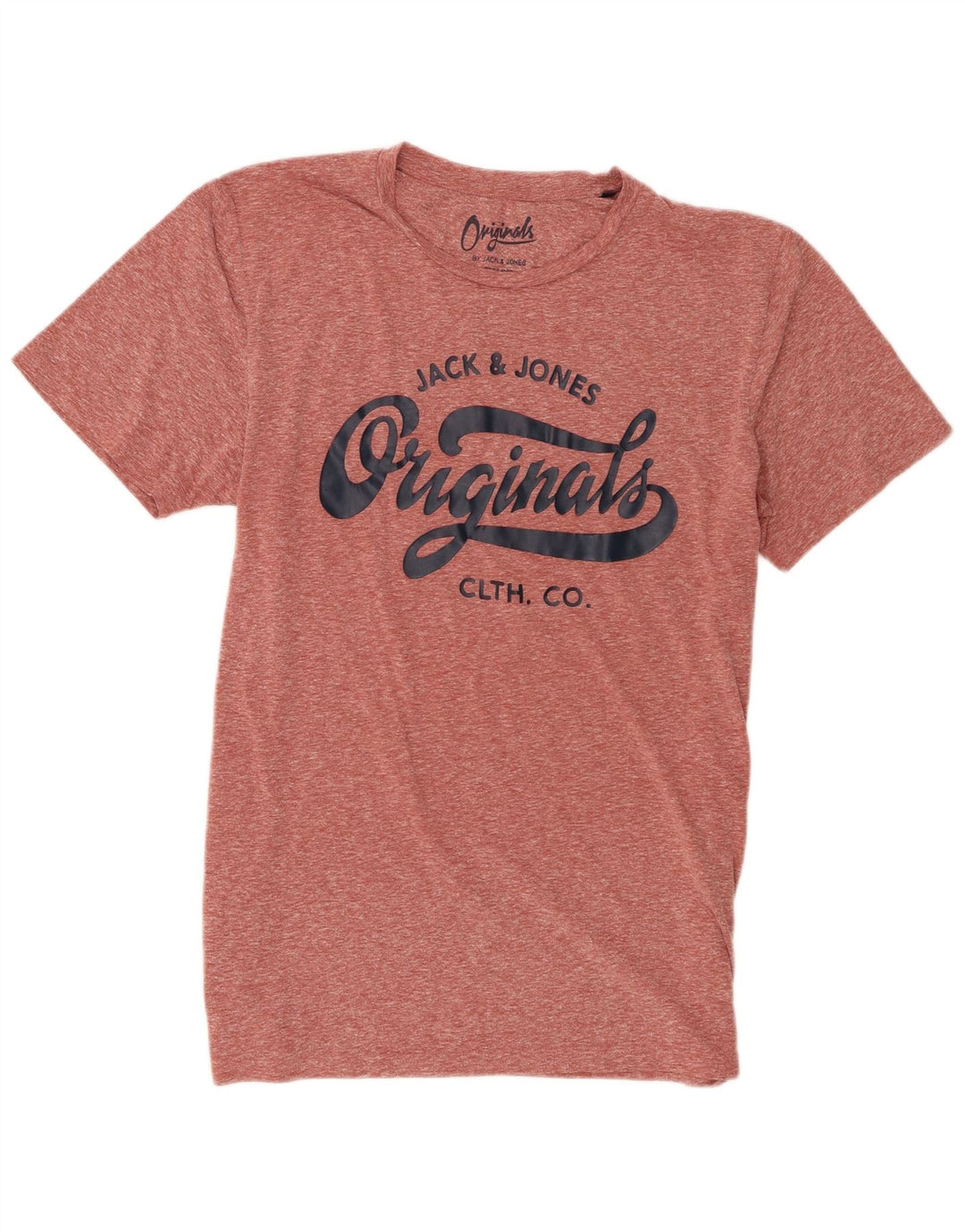 Jack & Jones T-shirt graphique pour homme en polyester moucheté grand marron