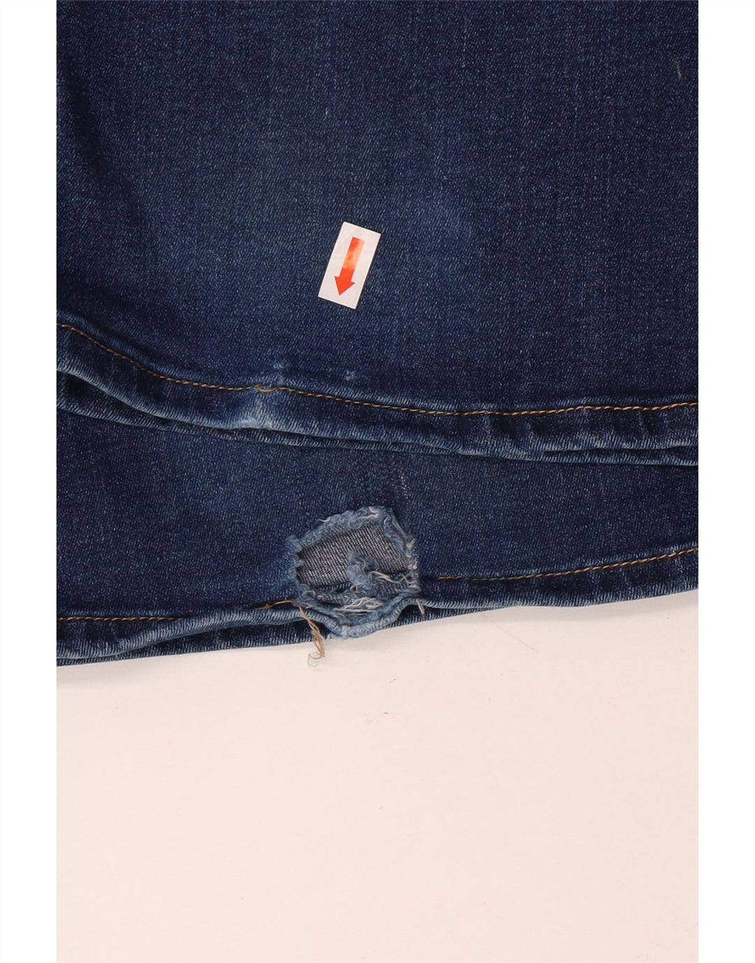 7 FOR ALL MANKIND Jean évasé Femme W26 L35 Bleu Coton