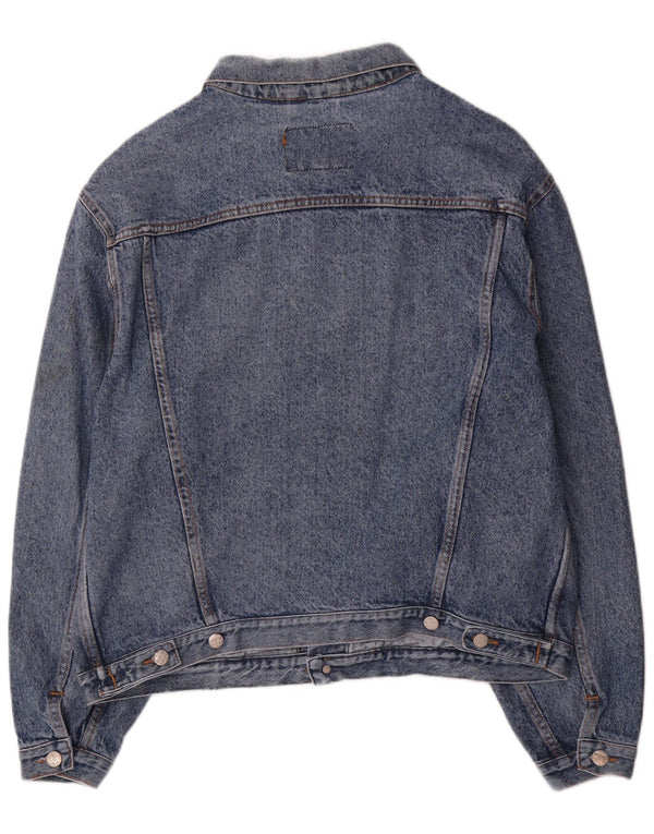 Veste en jean vintage pour hommes UK 42 XL coton bleu
