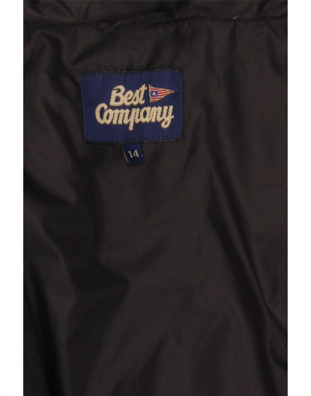 BEST COMPANY Gilet rembourré surdimensionné pour femme UK 14 Large Noir