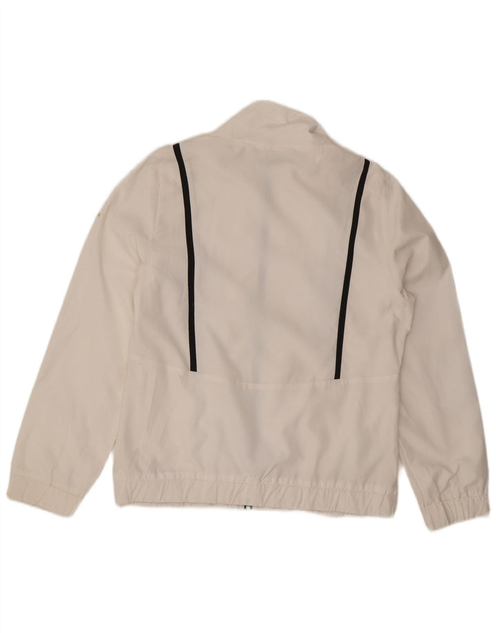 Reebok Veste de survêtement pour femme UK 14 Medium Blanc Polyester