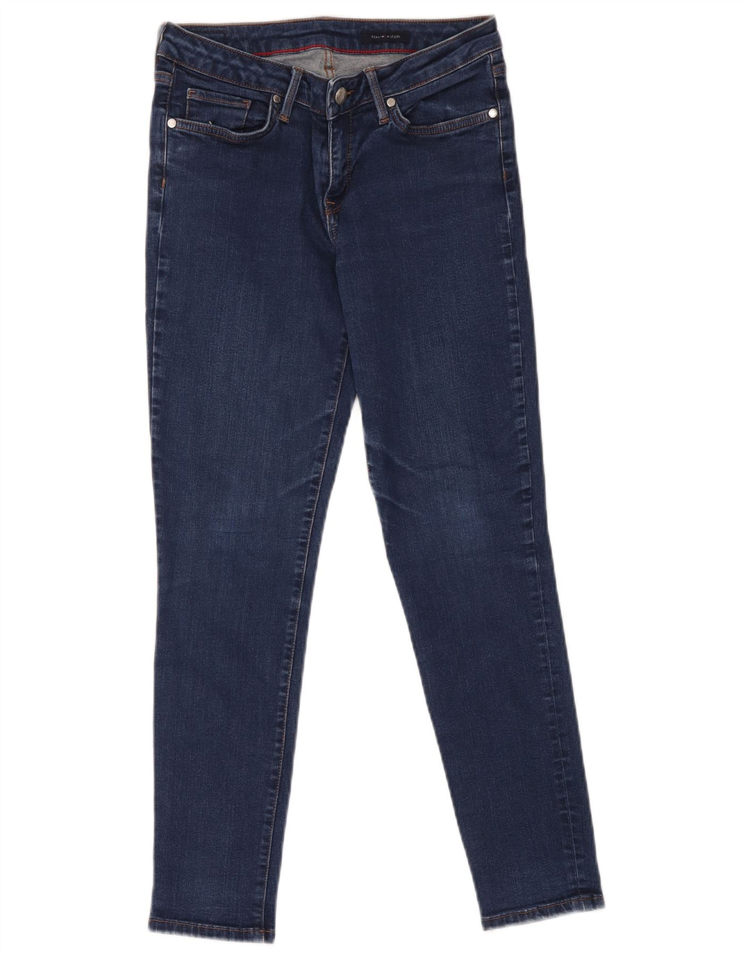 Tommy Hilfiger Jean skinny femme W28 L30 bleu marine polyester