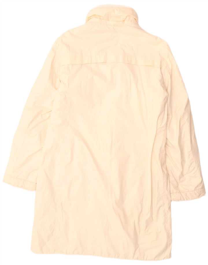CONTE OF FLORENCE Manteau coupe-vent pour femme IT 44 Polyester blanc cassé moyen