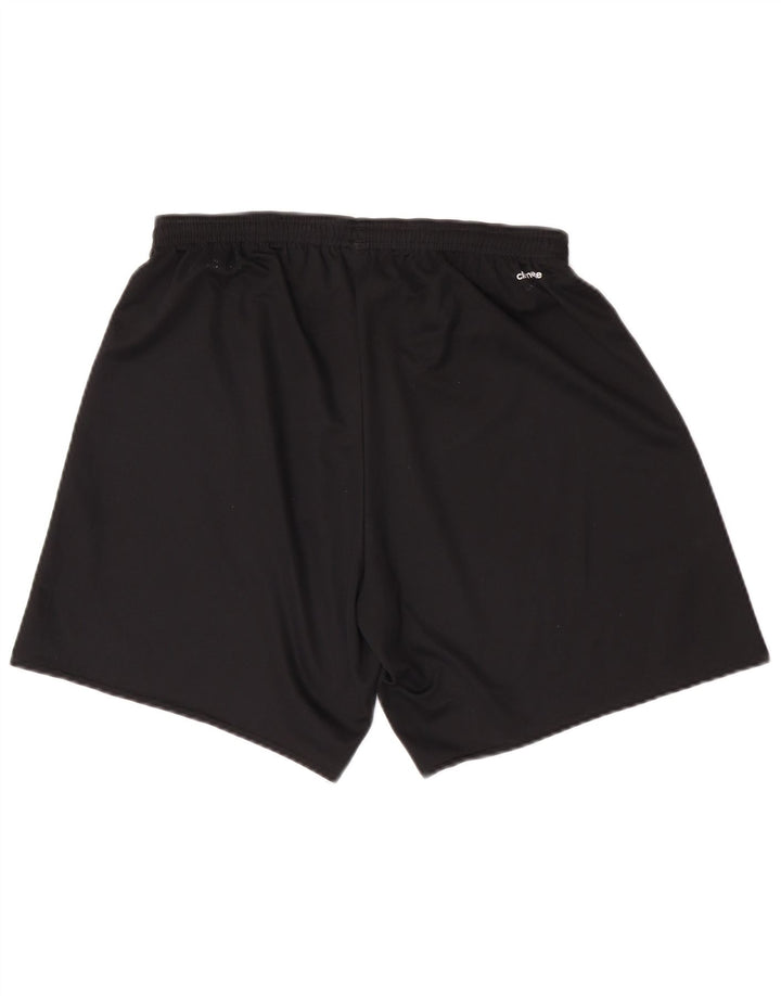 Adidas Short de sport Climalite pour homme, grand, noir, polyester