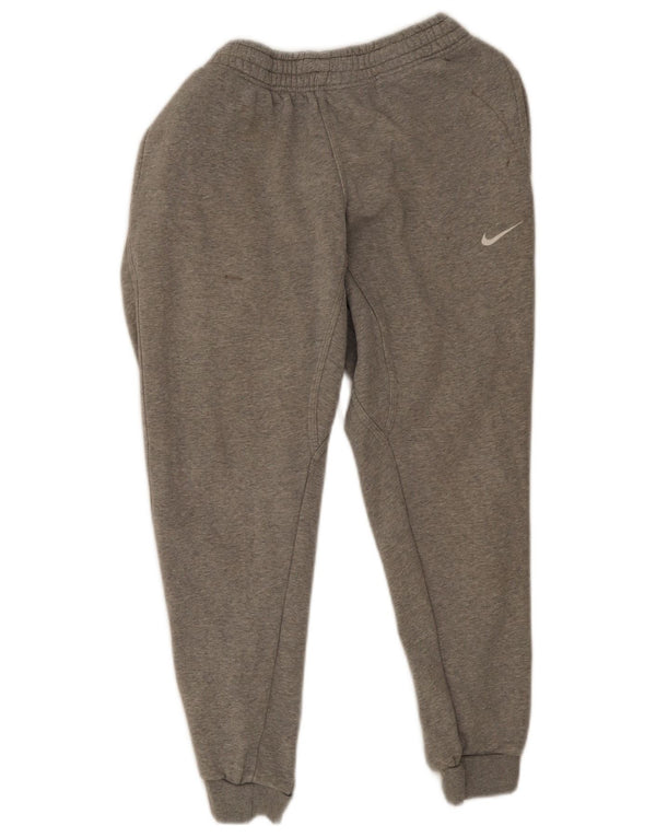 Nike Pantalon de survêtement pour femme en coton moucheté gris moyen UK 12
