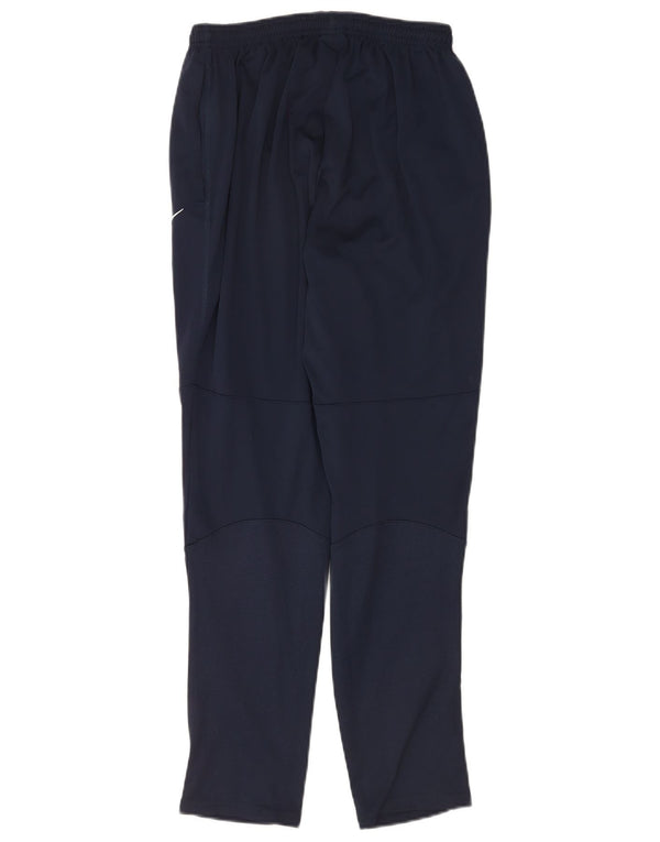 Pantalon de survêtement Nike Dri Fit Graphic pour homme, bleu marine moyen, en polyester