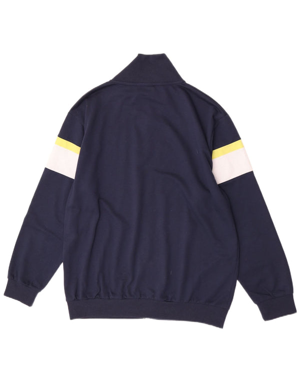 Kappa Veste de survêtement pour homme 2XL Bleu marine Colourblock