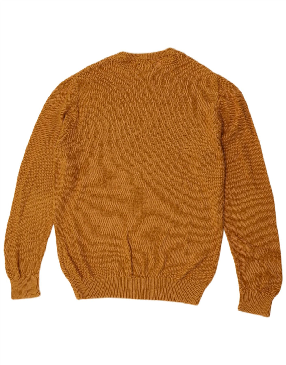 Marks & Spencer Pull Regular Fit Ras du Cou Homme Jaune Moyen