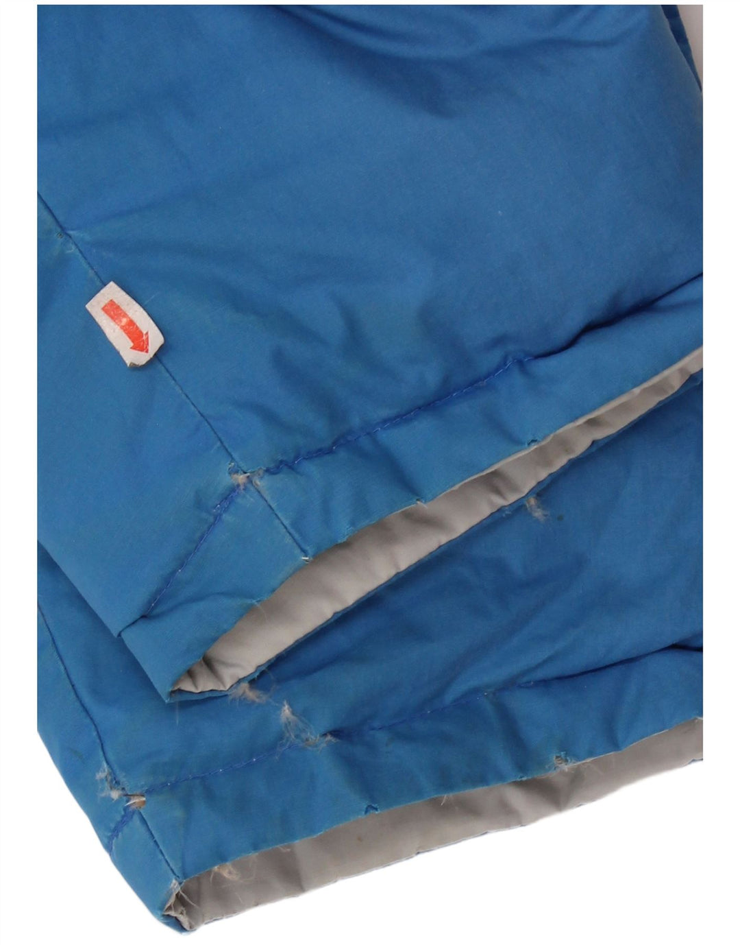 Diadora Veste matelassée réversible à capuche pour homme UK 40 Large Bleu Polyester