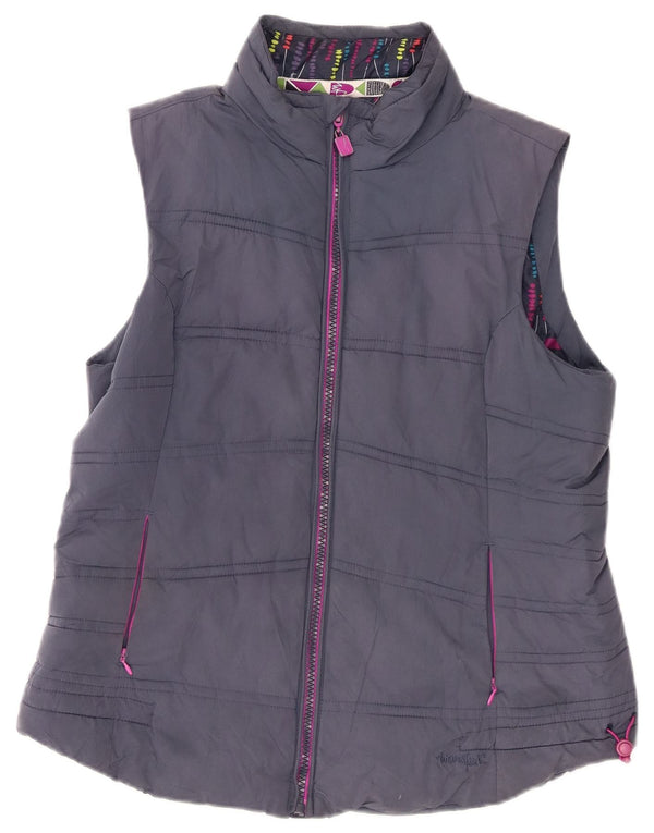 Weird Fish Gilet rembourré pour femme UK 44 Large Bleu marine Polyester
