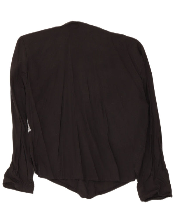 Zoe Chemisier Femme IT 44 Viscose à Carreaux Noir Moyen