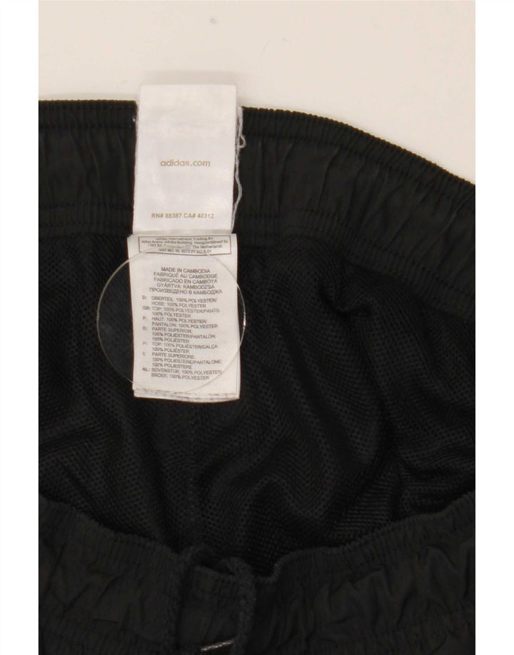 Adidas Pantalon de survêtement pour homme Noir moyen Polyester