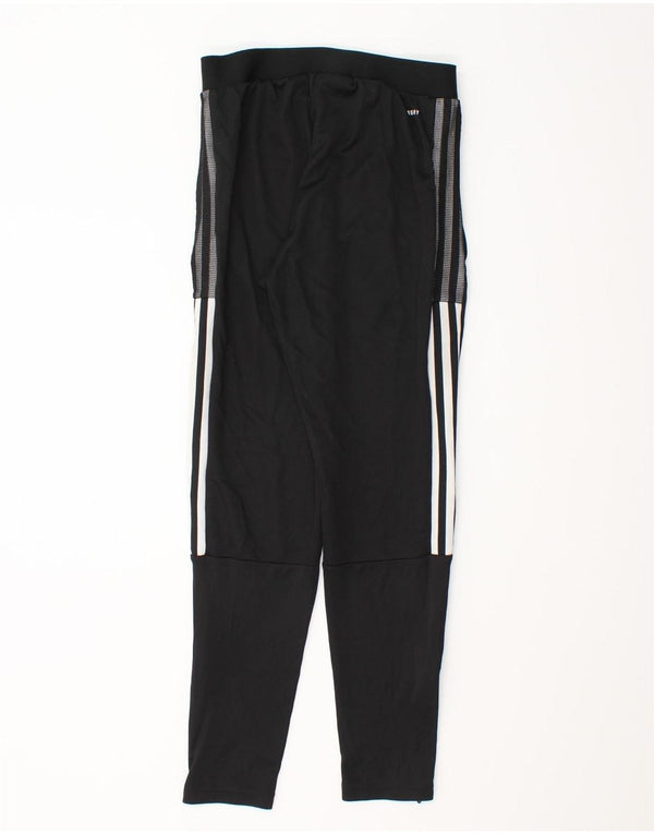 Adidas Pantalon de survêtement Aeroready pour femme UK 8 Small Noir Polyester