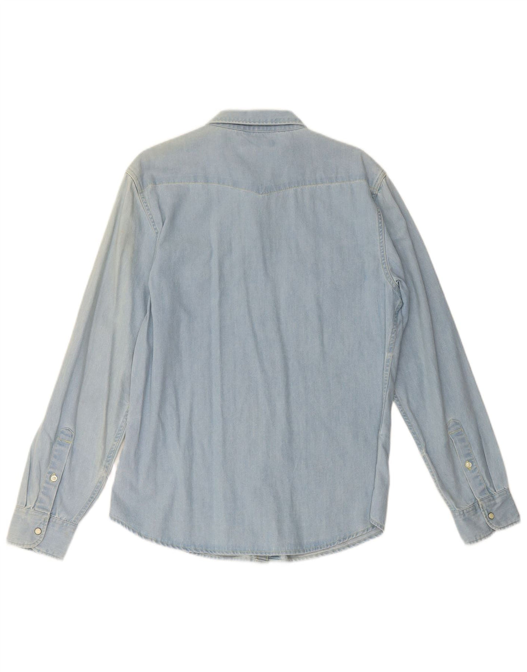 LEE Chemise en Jean Homme Large Bleu Coton