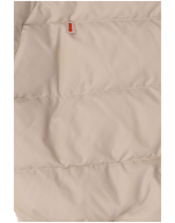 MONCLER Veste matelassée à capuche pour fille 5-6 ans Nylon blanc