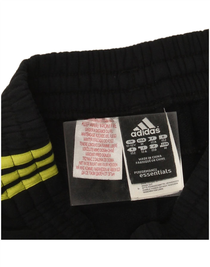 ADIDAS Pantalon de Survêtement Garçon Joggers 11-12 ans Noir Coton