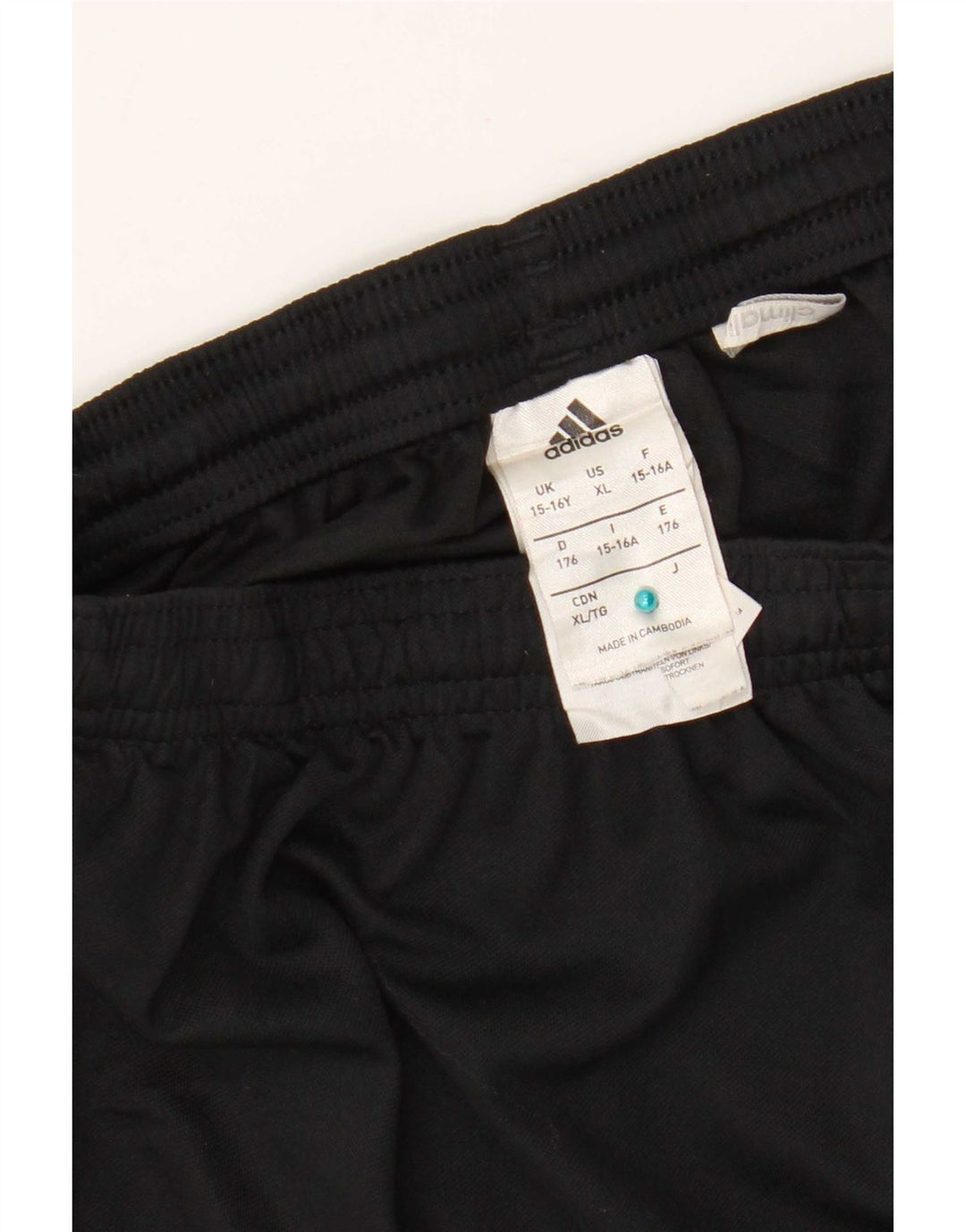 Adidas Garçon Climalite Sport Short 15-16 ans Noir Polyester