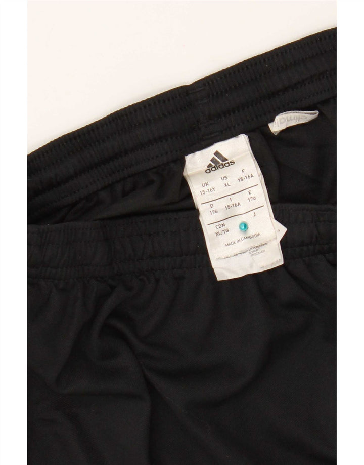 Adidas Garçon Climalite Sport Short 15-16 ans Noir Polyester