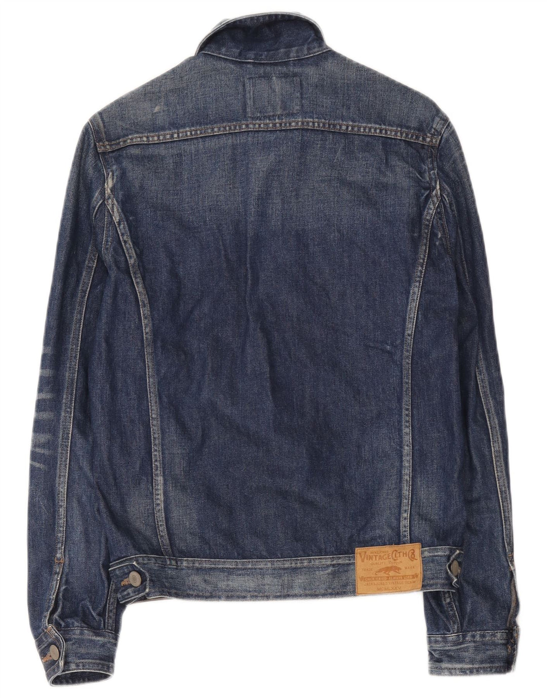 Jack & Jones Veste en Jean Femme UK 36 Petit Bleu Marine Coton