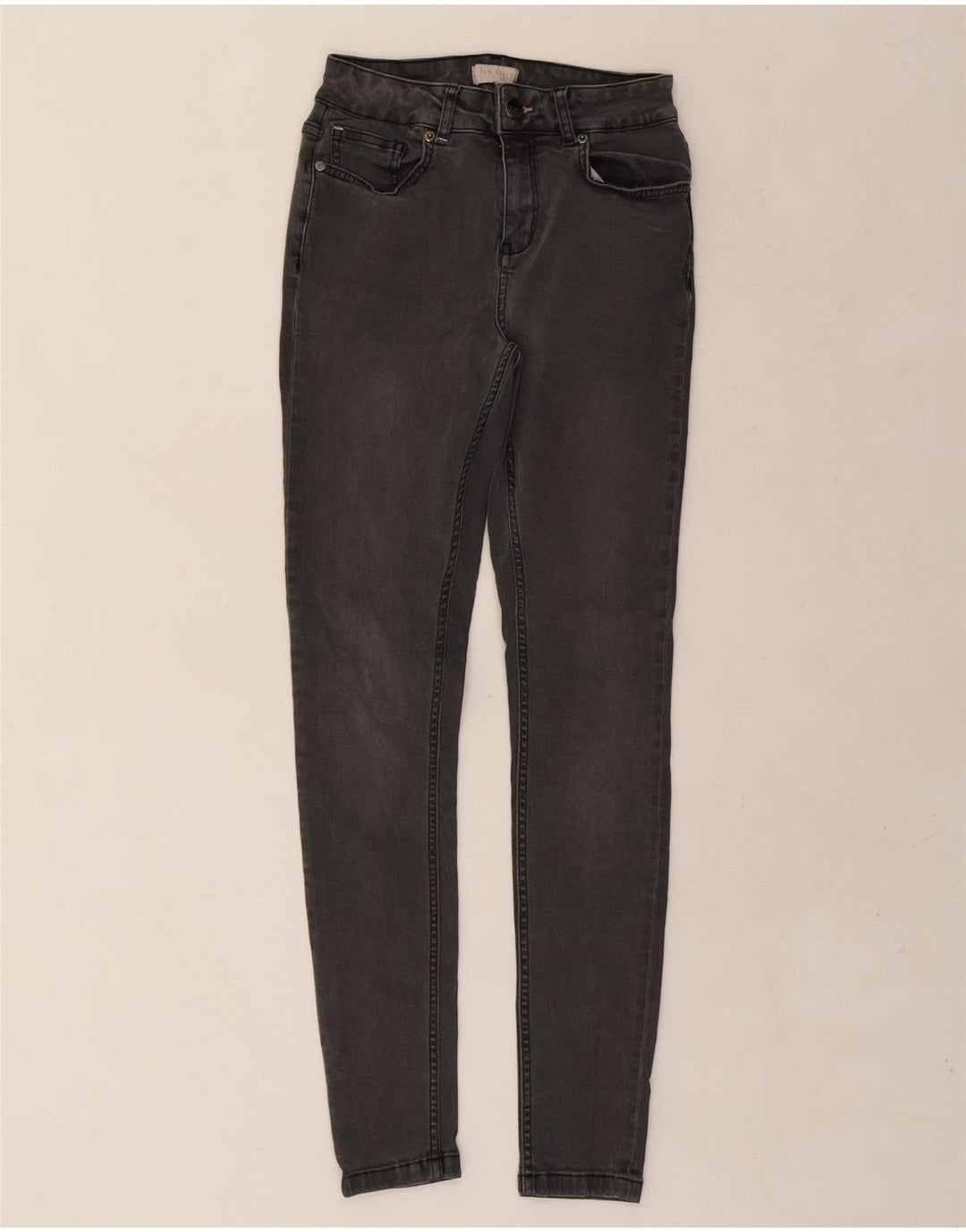 TED BAKER Womens Skinny Jeans W26 L28  Grey Cotton