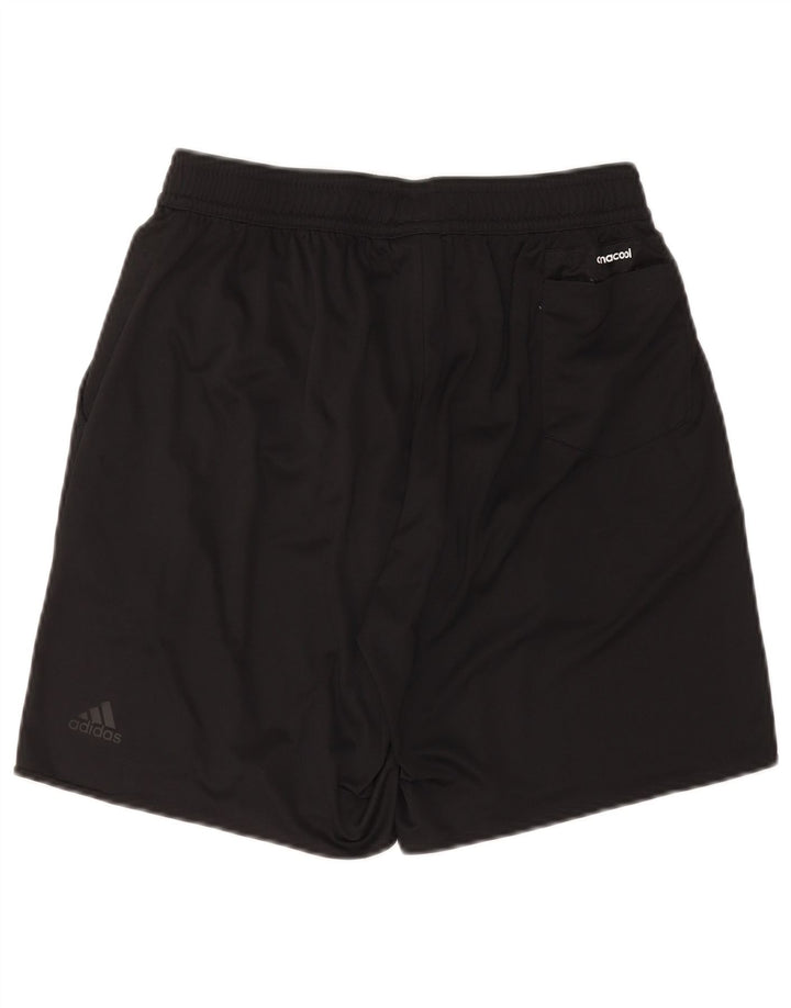 ADIDAS Short de sport Climacool pour hommes, grand, noir, polyester