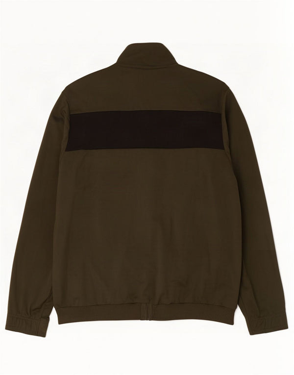 Puma Veste de survêtement pour homme XL Kaki Colourblock Polyester