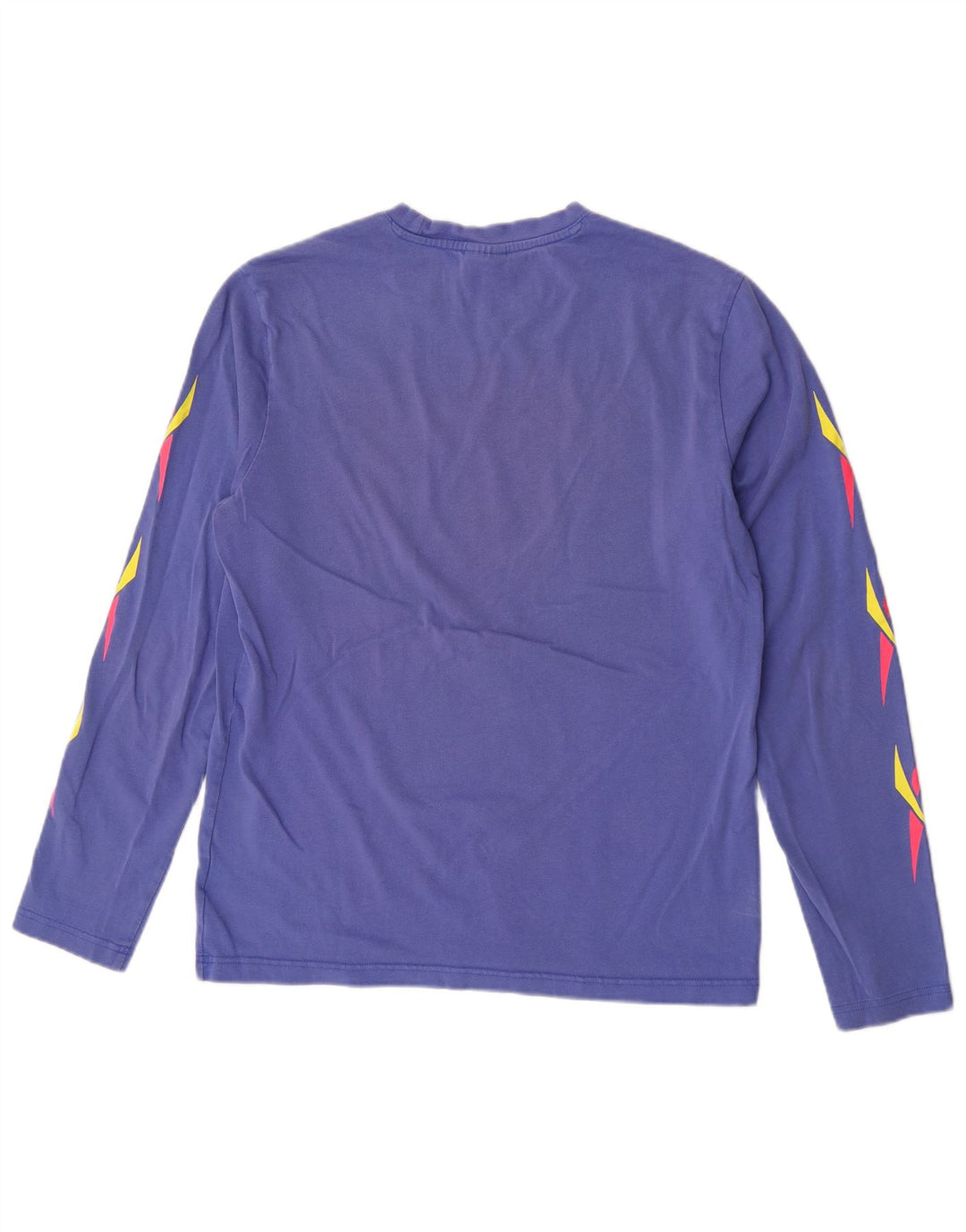 Reebok Haut Graphique à Manches Longues Homme Violet Moyen Coton