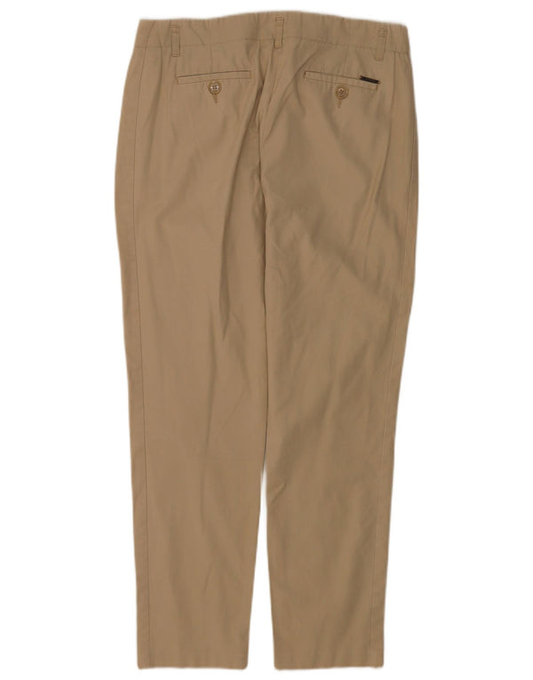 Marks & Spencer Pantalon chino droit pour femme UK 10 Small W30 L28 Beige