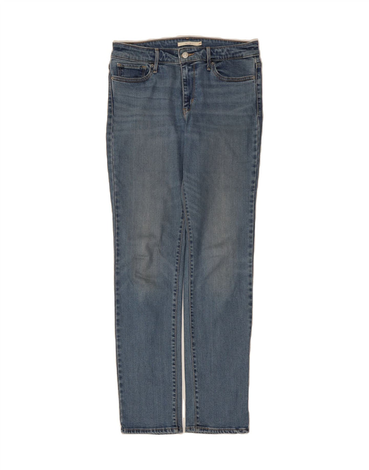 LEVI'S Womens 712 Slim Jeans W29 L32 Blue Lyocell Vintage Levi's and Second-Hand Levi's from Messina Hembry 