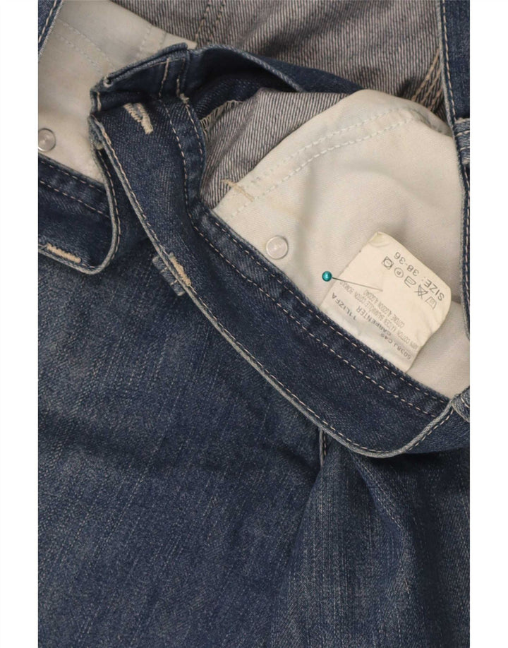 Lee Short cargo en jean pour homme W38 XL Bleu coton
