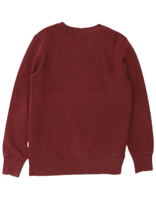Jack & Jones Sweat-shirt graphique pour homme en coton bordeaux Taille S