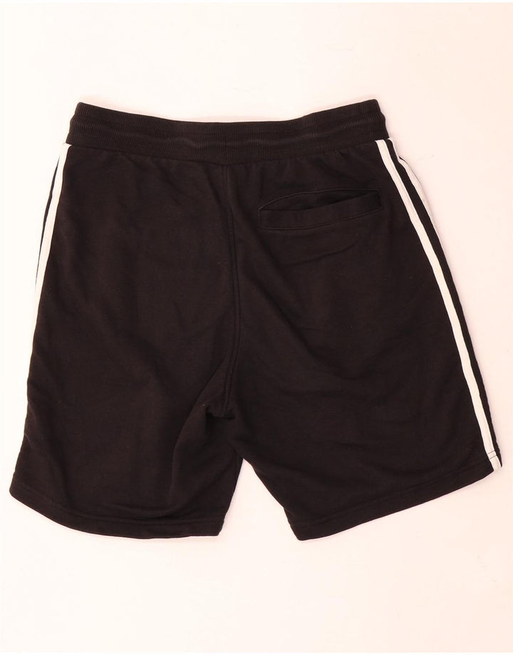 Adidas Short de sport pour homme en coton noir moyen