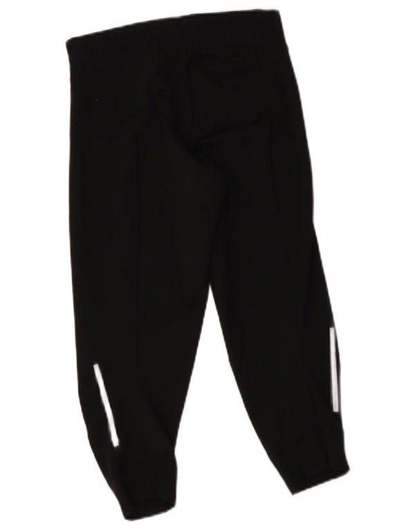 Adidas Climalite Capri Leggings UK 8/10 Petit Noir Polyester