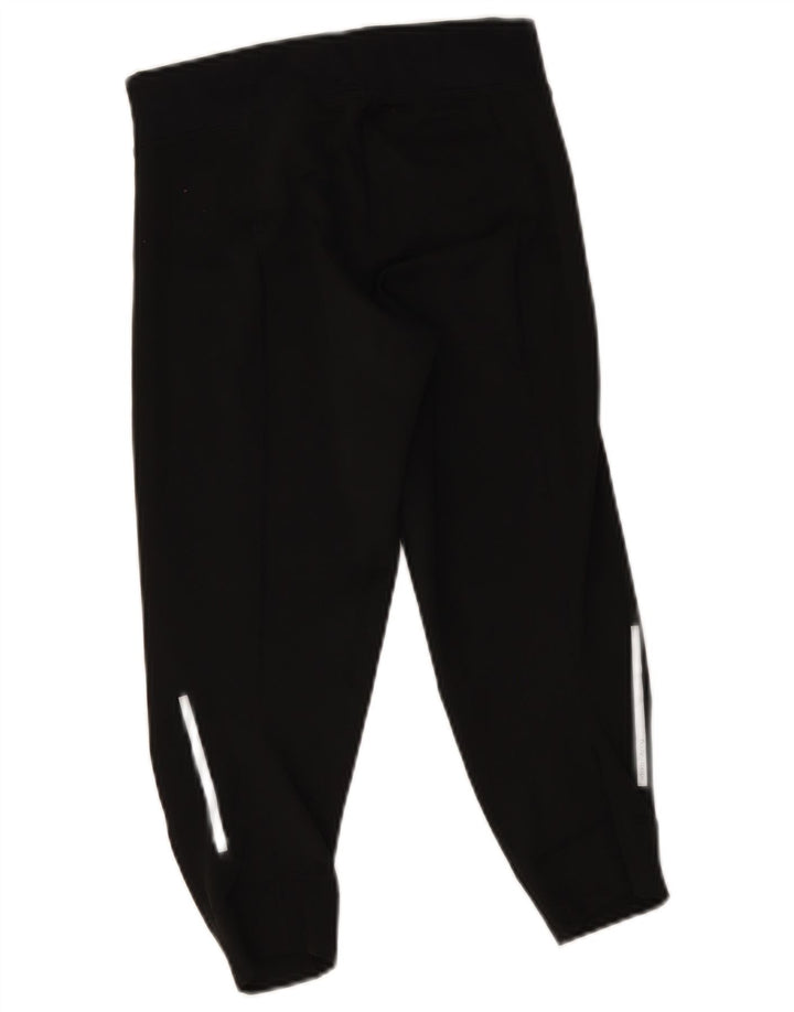 Adidas Climalite Capri Leggings UK 8/10 Petit Noir Polyester